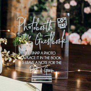 Acrylic Photobooth Sign